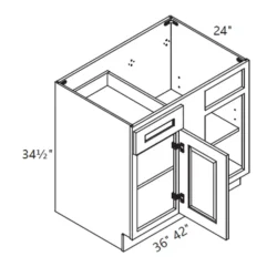 MH – Kitchen Cabinet - Base Blind Corner - 36-45" CS