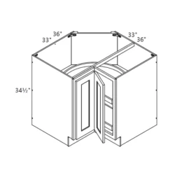 MH – Kitchen Cabinet - Base Lazy Susan Cabinet - 33-36" CS