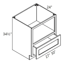 MH – Kitchen Cabinet - Base Microwave Cabinet - 24-30" CS