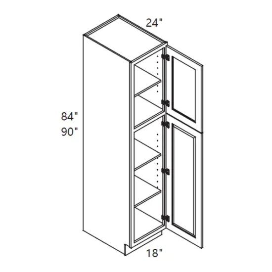 MH – Kitchen Cabinet - Pantry Cabinet - 18" CS