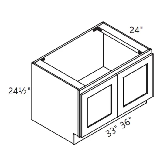 PN – Kitchen Cabinet – Apron Sink Base 33-36" GS
