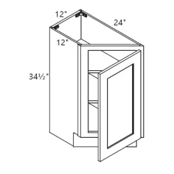 PN – Kitchen Cabinet – Base End Corner 24"LR GS