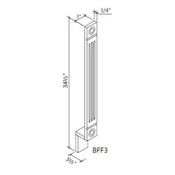 PN - Kitchen Cabinet - Accessory Base Fluent Filler GS