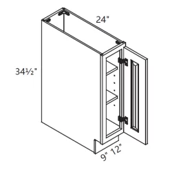 PN – Kitchen Cabinet – Base Full Door 09-12″ GS