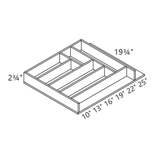 KN - Kitchen Cabinet - Base Drawers Multifunctional 15-30" ES