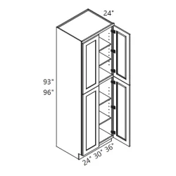 KN - Kitchen Cabinet - Pantry 2493-3696" ES