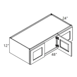 MH – Kitchen Cabinet - Refrigerator Wall Cabinet - 48" CS