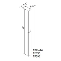 MH – Kitchen Cabinet - Accessory Tall Filler CS