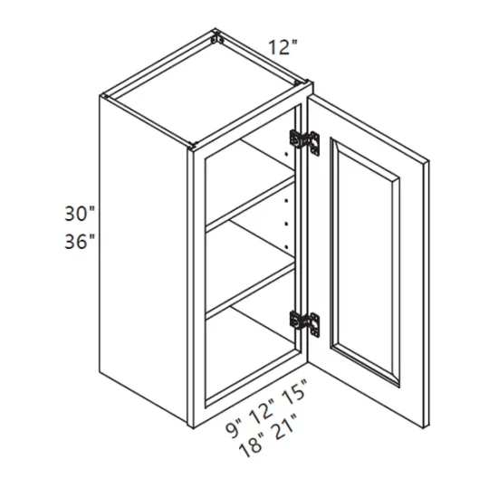 KN - Kitchen Cabinet - Wall - W0930-W2136 ES