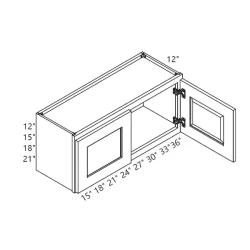 KN - Kitchen Cabinet - Wall - W2412-W3621 ES