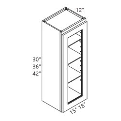 PN - Kitchen Cabinet - Wall Glass - W1530GD-W1842GD GS