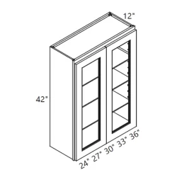 PN - Kitchen Cabinet - Wall Glass - W2442GD-W3642GD GS