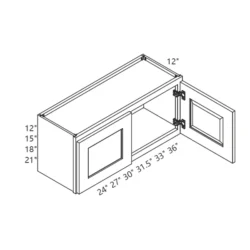 MH – Kitchen Cabinet - Wall Cabinet - 21" CS