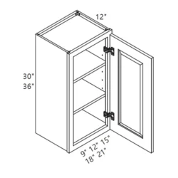 MH – Kitchen Cabinet - Wall Cabinet - 09" CS