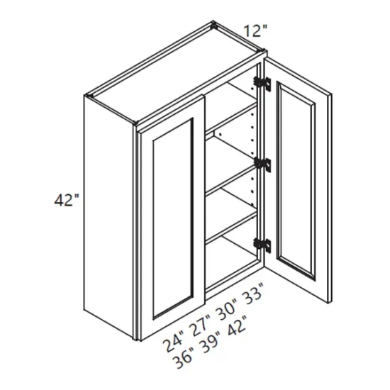 MH – Kitchen Cabinet - Wall Cabinet - 42" CS