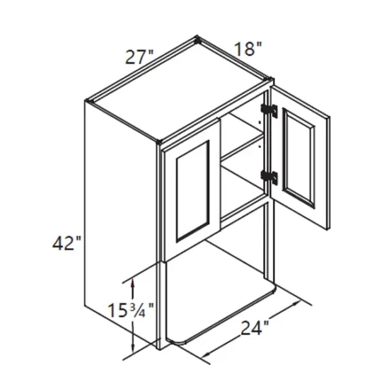 PN - Kitchen Cabinet - Wall Microwave - WMC2730-WMC2736 GS